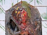 09 Kathmandu Gokarna Mahadev Temple Hindu Statue Holding Sword and Trident 